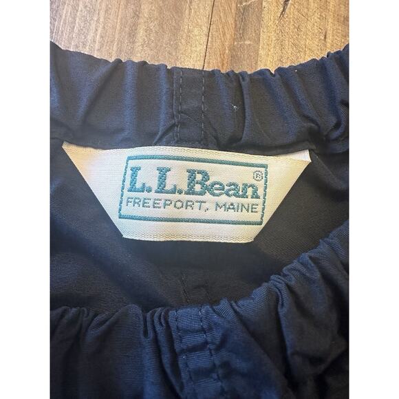 Vintage LL Bean Men’s Nylon Pants Size Medium Side Zip Windbreaker Hike USA - Picture 6 of 14